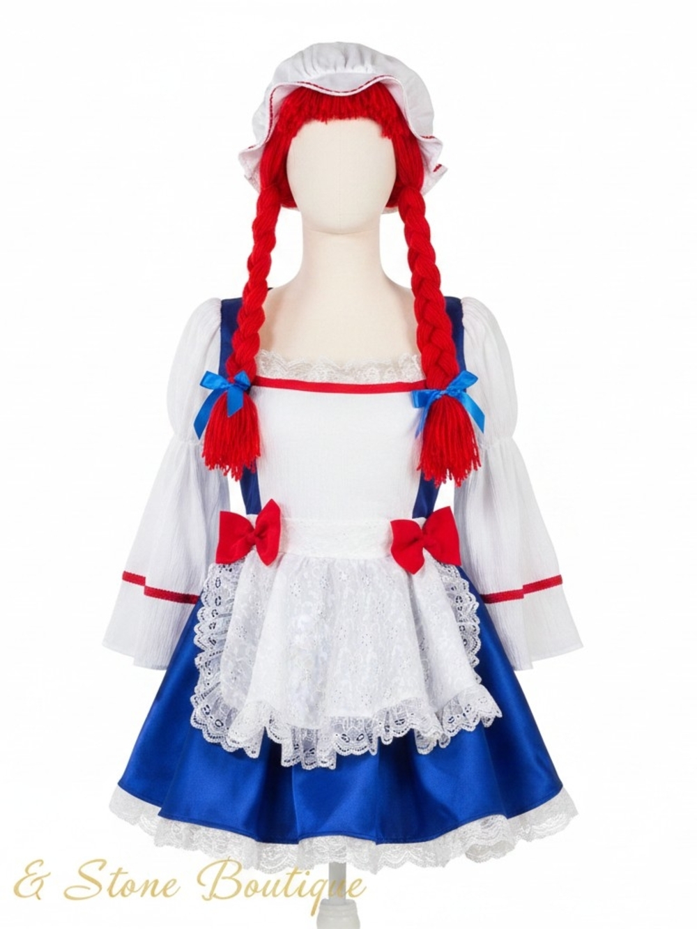 Rubie's Raggedy Ann Doll Halloween Costume Dress & Wig